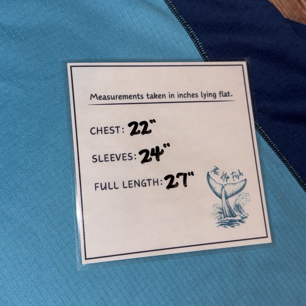 Patagonia Capiline Baselayer Quarter Zip Womens Size XL Polartec Blue Midweight - Picture 4 of 9